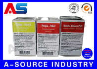 Özelleştirilmiş ISO 9001 Pharma 10ml şişe kutuları için depolama, normal yazdırma