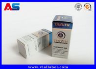Yüksek Kalite Vücut geliştirme Şişeler için küçük kutular Mavi kutu Farmasötik ambalaj Anabolik Peptid 10ml şişe kutuları