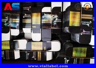 Damgalama Hologram Folyo Sterial 10 ml Flakon Kutuları Testosteron Propiyonat / Özel Baskılı Pharma Tıbbi Karton