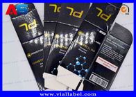 Anadrol Enjektörlü Peptideler Küçük 10ml Şişe Kutuları / CMYK Baskı Pharma Kutusu