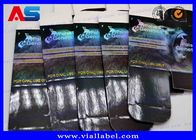 Oral Peptid 10ml şişe kağıt kutuları için hologram ilaç ambalaj kutusu ve etiket