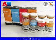 Testosteron Cypionate Farmasötik Şişe Etiketleri 25x60mm ISO Sertifikalı