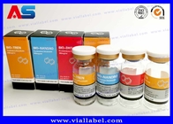 Testosteron Cypionate Farmasötik Şişe Etiketleri 25x60mm ISO Sertifikalı