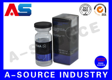 Siyah, İlaç Ambalajı için 10ml Sticker ve Etiket Baskı özelleştirme