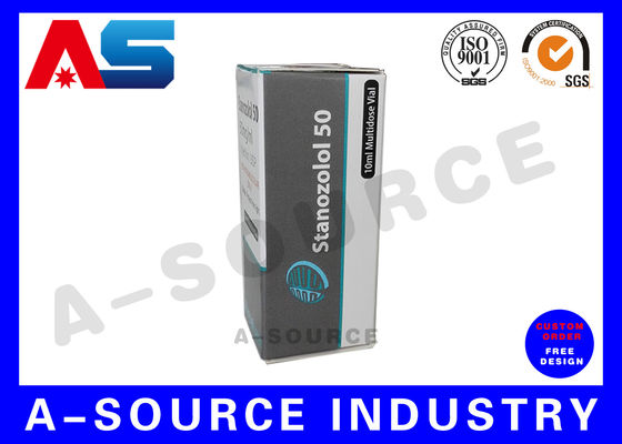 Özel Hologram Şişe Depolama Kutusu 10ml Şişe Kutusu ve Paketleme / Küçük Paketleme Kutuları