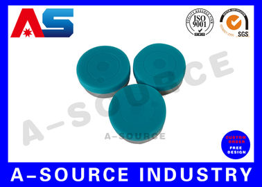 Plastik PP 13mm Kapaklı İlaç Şişelerinin Kapağı Kazınmış Kelimeleri 8011 / H16 Kaplamalı
