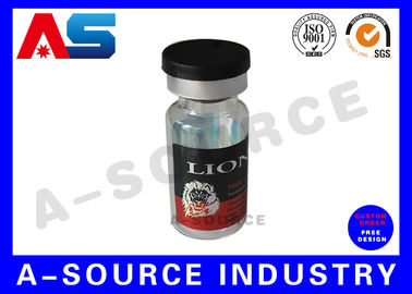 Özelleştirilebilir Etiket Rengi 10ml / 2ml Şişe Etiketleri Laboratuvar Testleri İçin Beden Yapımı