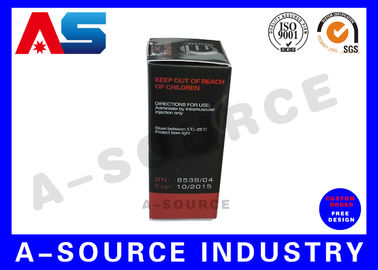 Bodybuilding / Test Enanthate Özel Paketleme Kutuları Free Design 10ml şişe etiketleri ile baskı