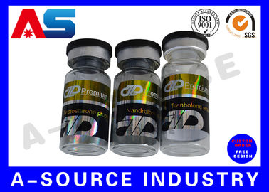 Organik Yapıştırıcı 10ml Şişe Etiketleri Vitamin Şişe Etiketi Sıcak Folyo Rezil ilaç şişesi etiketi