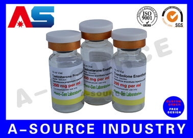 Dropper Bottle Packaging Özel Yapıştırıcı Etiketler 10 ml şişe için Etiketler cam şişe için