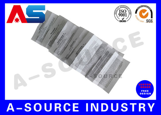 2 ml şişe için Peptid Propionat Etiketlerinin Farmasötik Baskı