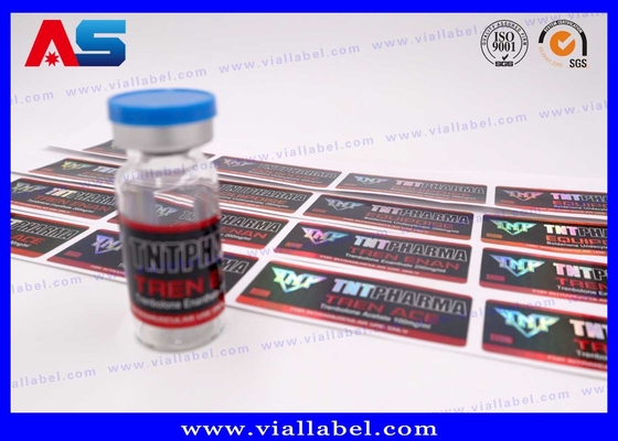 Kişiselleştirilmiş Baskı Peptide Pprofessional Cam 10ml Flakon Etiketleri