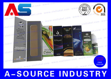 Karton 10ml Kağıt Tıbbi Şişe Kutuları Oral Peptid Yağları İçin Farmasötik Paket Baskılı Paket Kutuları