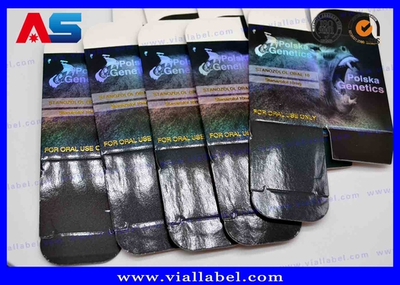 Renkli Baskı Peptidleri 2 ml şişe ve 2 ml ampul için kağıt kutular
