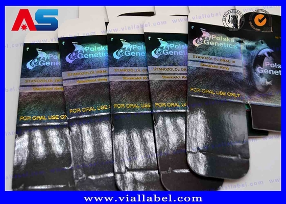 Renkli Baskı Peptidleri 2 ml şişe ve 2 ml ampul için kağıt kutular