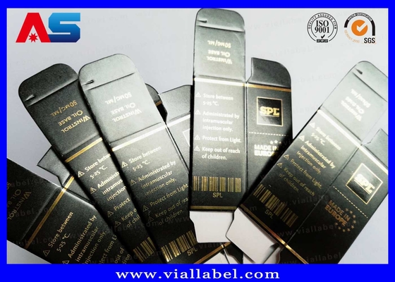 Peptidler Kağıt Paket Kutusu, 1 ml Ampule ve Şişe için Peptid Kutusu 10 ml şişe için 2 ml kutu