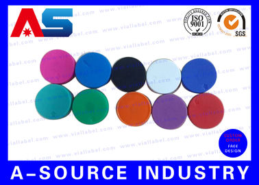20mm Cap 200pcs / Lot Kapalı çevirin Sıkma Cam Flakon İlaç için Tops Off çevirin