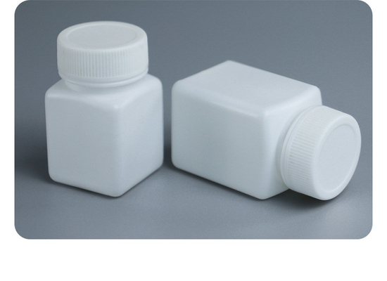 HDPE tıbbi plastik hap kavanozu çocuk geçirmez kapağı ve koruma mühürlü ilaç hap şişeleri