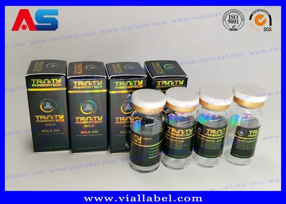 Etiketler ve şişeler için özel ücretsiz tasarım 10ml şişe kutuları ambalaj ilaç ambalaj kutusu