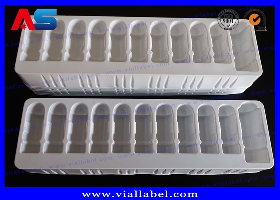 2ml Flakon ve 10ml Şişenin Ucuz Beyaz PET Plastik Tepsi Kabarcıkları