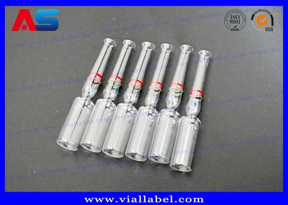 Güvenli Depolama Küçük Farmasötik Cam Ampuller 1ml 2ml 3ml 4ml 5ml 10ml