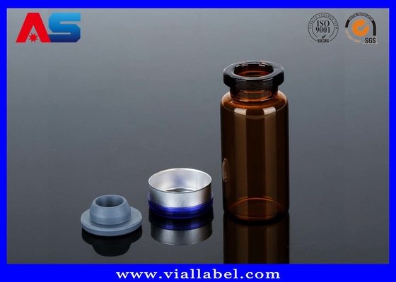 Farmasötik Laboratuvar Cam Eşyaları Boş Cam Şişeler Dropper Ve Plastik Kapaklar 10ml küçük cam şişeler