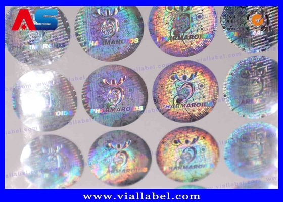 Özel 3D Holografik Düzeltme Kanıtı Güvenlik Etiketi 20mm Sahtecilik Karşıtı Güvenlik Kodu Etiketi