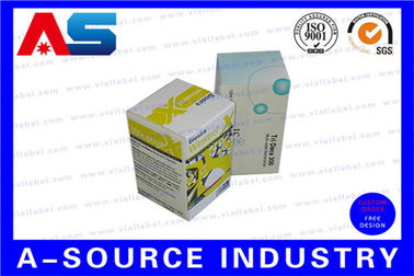 Glossy / Matt Bio Custom 10mL Şişe Kutusu Laboratuvar Test Kutuları için Karton Taşıma Kutuları şişeler için kutular
