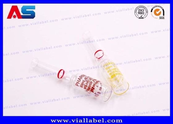 1 ml / 2 ml / Cam Ampul Özel Renkli Baskı
