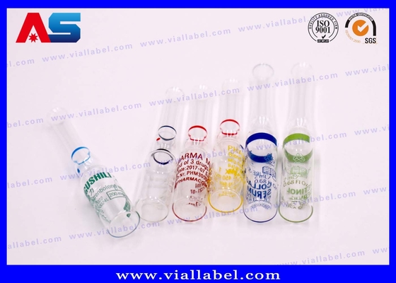 1 ml / 2 ml / Cam Ampul Özel Renkli Baskı