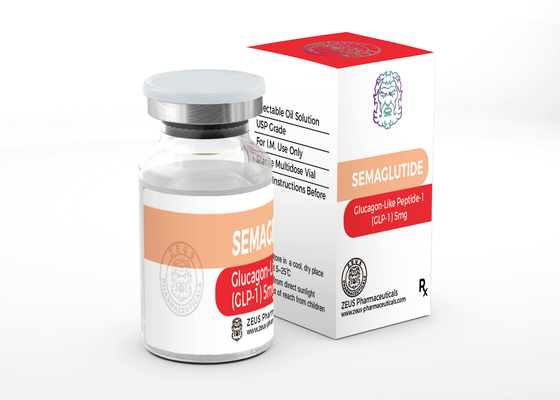 3mg Semaglutide Tabletleri için Özel İlaç Paketleme Kutusu Çin'deki Baskı Fabrikası