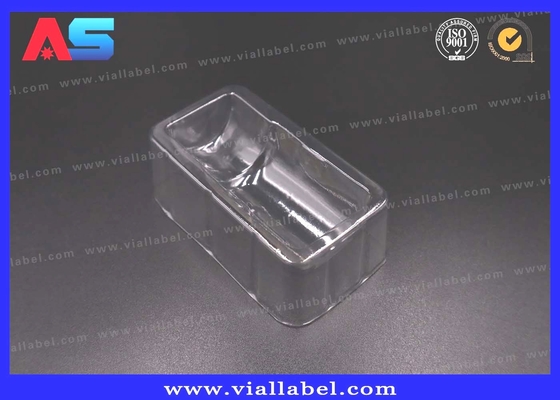 10 ml şişe şişe Paket Açık plastik aşı tıbbi tepsisi, Enjeksiyon şişesi Blister Paketi