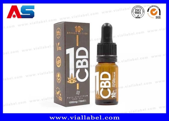Pro CBD Paket Kutusu ve Etiketi DNA Yağı Damla Fırça Etiketi ve Kutusu Baskı Fabrikası