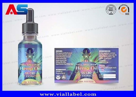 Pro CBD Paket Kutusu ve Etiketi DNA Yağı Damla Fırça Etiketi ve Kutusu Baskı Fabrikası