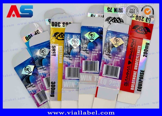 Holografik Baskı ve Matt Laş Dönüşümü ile Özel 10ml Şişe Kutuları
