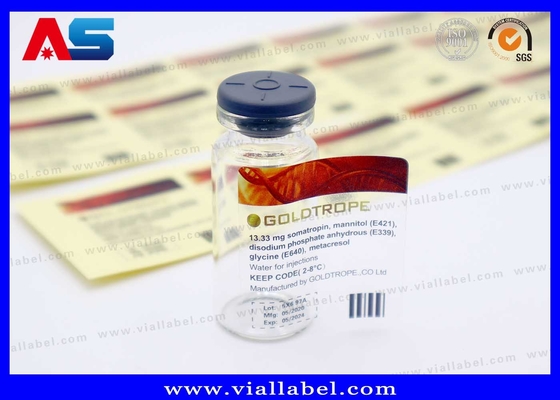 Ekonomik Şeffaf 10ml Şişe Etiketi Açık 10ml Şişe Etiketleri Özel Tasarım Baskı