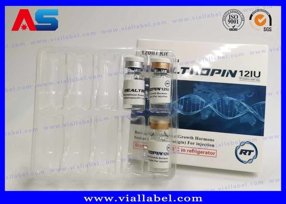 peptides 5mg-30mg Paket Kağıt İlaç Paketi Kutu 10 Flakon Özel Tasarım
