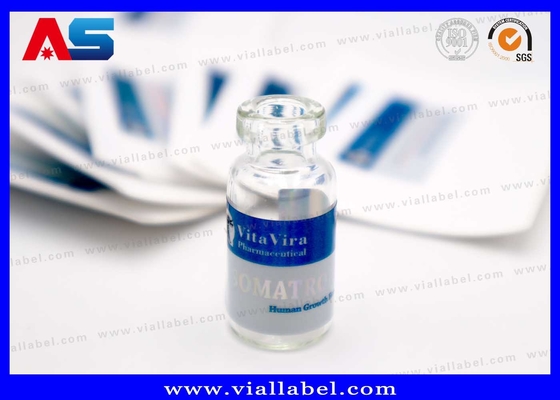 Dayanıklı 10ml tırnak cilası şişe etiketleri, kozmetik şişe çıkartmaları Parlak bitirme Özel renkler