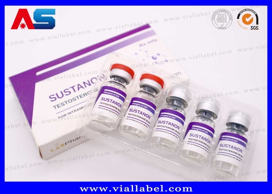 Farmasötik Enjeksiyonlar İçin Özelleştirilebilir Plastik Blister Ambalajı 10ml Kutusu Mock Up Servisi Mümkün