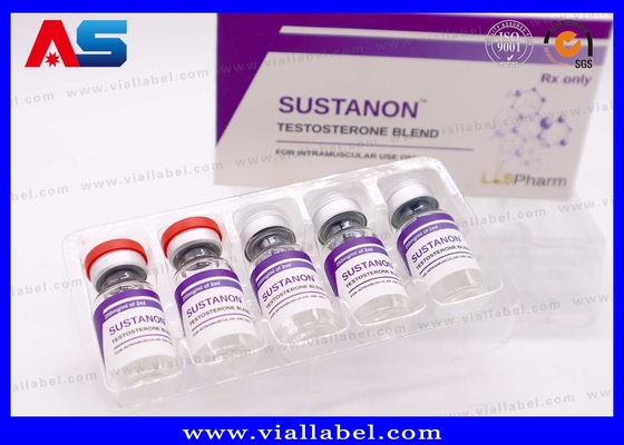 Farmasötik Enjeksiyonlar İçin Özelleştirilebilir Plastik Blister Ambalajı 10ml Kutusu Mock Up Servisi Mümkün