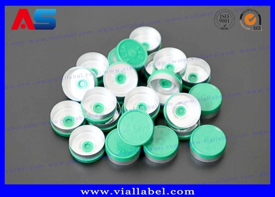 Özelleştirilebilir 20 mm Alüminyum-Plastik Şişe Kapağı Çok Renkli Ekolojik Dostlu Tam Yırtma ve Kısmi Yırtma Seçenekleri