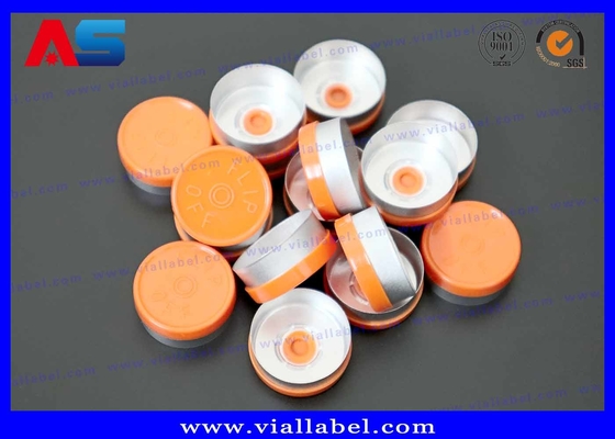 Özelleştirilebilir 20 mm Alüminyum-Plastik Şişe Kapağı Çok Renkli Ekolojik Dostlu Tam Yırtma ve Kısmi Yırtma Seçenekleri