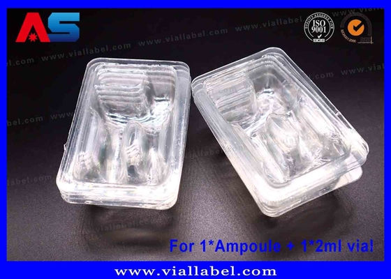 Açık PET Blister Tepsisi 1ml Ampule ve 2ml Şişe için Çift Odalı Güvenli Ambalaj. ISO sertifikalı, 12+ yıllık ihracat uzmanlığı.