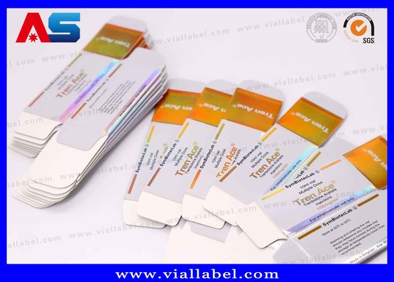 Farmasötik şişeler için 10 ml lazer etkisiyle özelleştirilebilir karton kutular