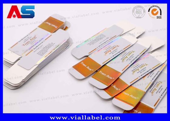 Farmasötik şişeler için 10 ml lazer etkisiyle özelleştirilebilir karton kutular