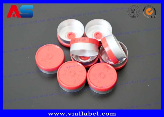 Özel Alüminyum-Plastik Kapaklar (13mm/20mm) Çizilmiş Farmasötik Logo ve Kelimeler