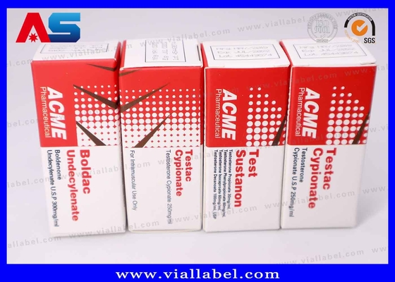 2ml-20ml şişe için NFC ile Premium Özel Baskılı Farmasötik Şişe Paketleme Çözümleri