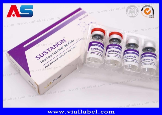 LabPharma Farmasötik Baskılı 10ml Kağıt Kutusu ve Şişe Etiketi