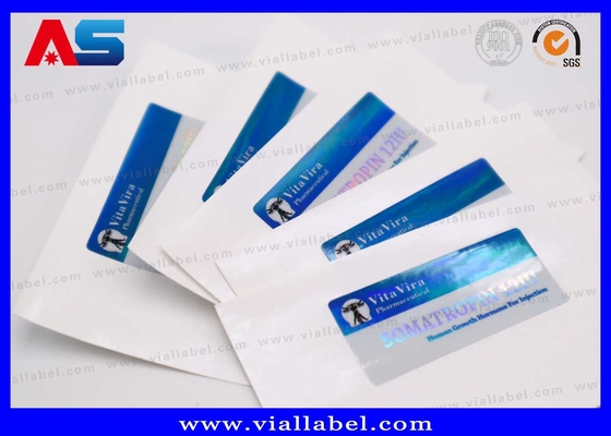 2ml konteyner için kalıcı peptit şişe etiketleri Özel çizim ile ücretsiz tasarım hizmeti MOQ 100pcs
