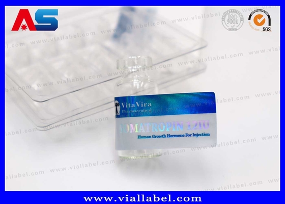 2ml konteyner için kalıcı peptit şişe etiketleri Özel çizim ile ücretsiz tasarım hizmeti MOQ 100pcs